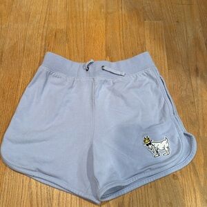 GOAT shorts light blue color, with draw string and pockets. GUC
